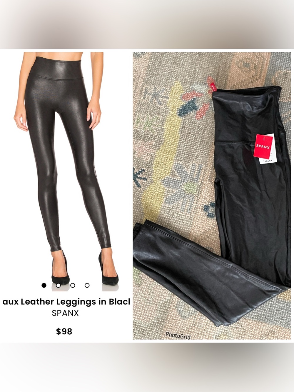 New Spanx faux leather pants